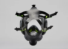 Atemschutz-Vollmaske BLS 3150 5-Punkt-Bebänderung