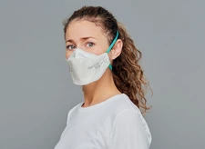 FFP3 Atemschutz Maske BLS Zer0 33 NV Flat