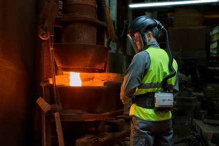 Gebläse-Atemschutz-BLS-2700next-Industrieanwendung