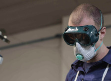 FFp3-Atemschutzmaske mit Flammschutz