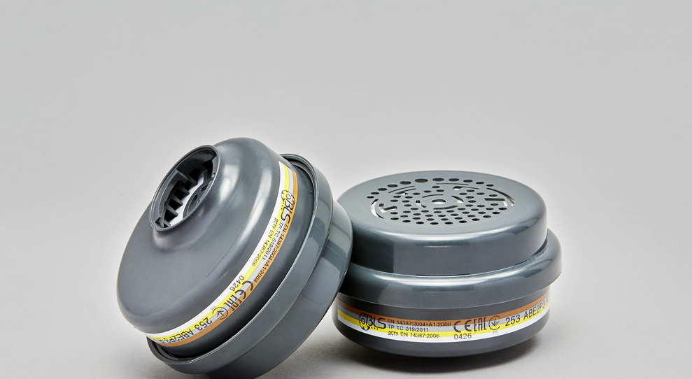 Atemschutzfilter BLS 253 Typ ABE2 P3R